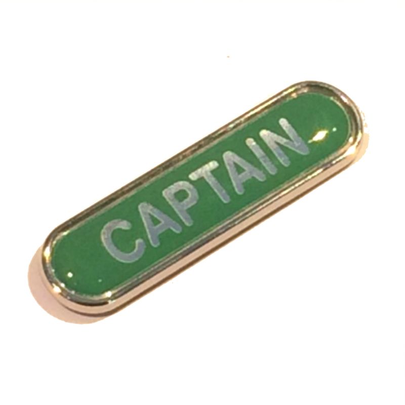 CAPTAIN bar badge